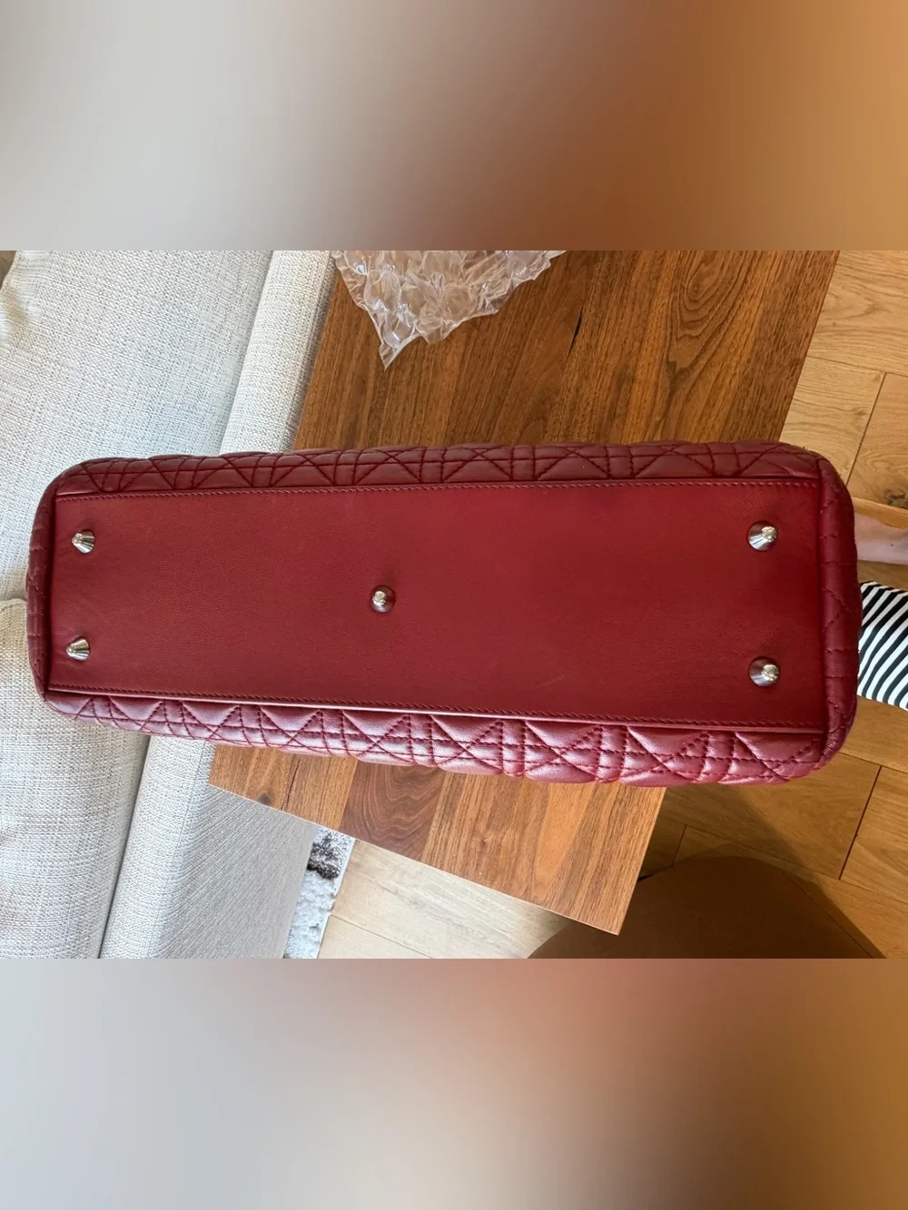 Dior Large Cannage Shopping Tote